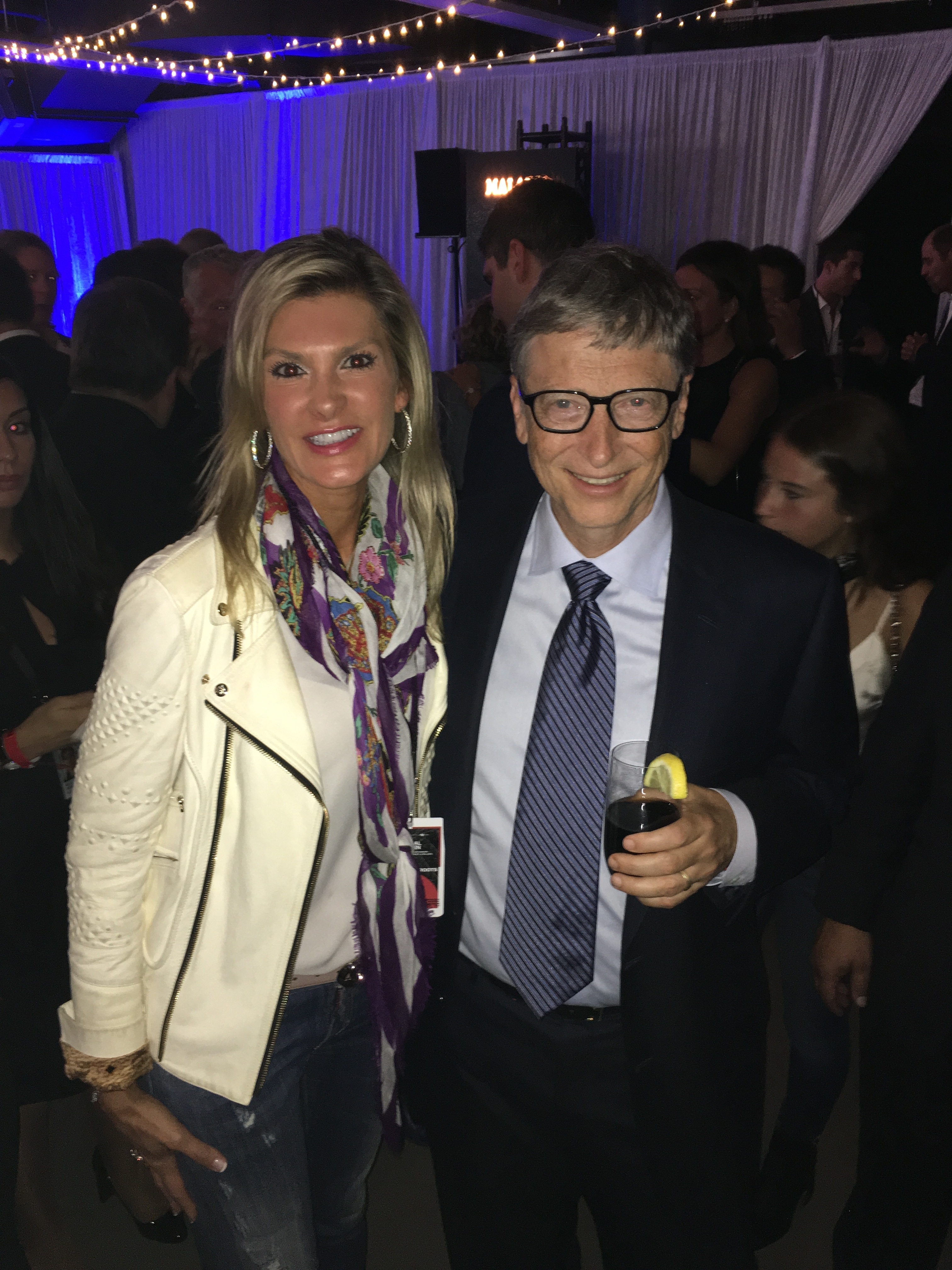 Christine Avanti-Fischer & Bill Gates